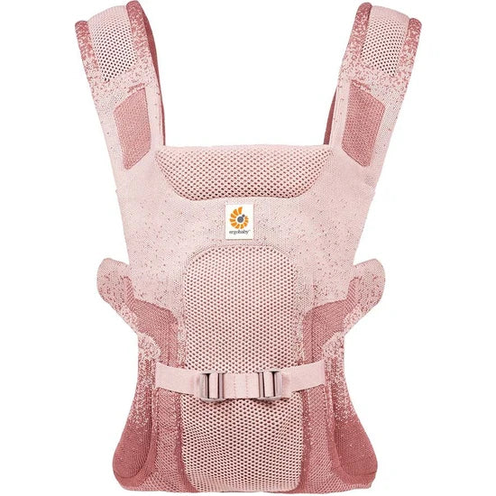 Ergobaby Aerloom Airflow (Desert rose ) , 3 farklı taşıma pozisyonlu ultra hafif kanguru , 0-3 yaş yeni doğan ve küçük çocuklar için