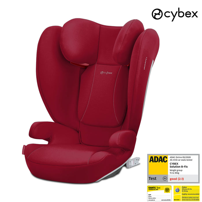 Cybex Solution B2 fix (dynamic red) <br> (Adac ödüllü isofixli çocuk oto koltuğu 15-50 kg)