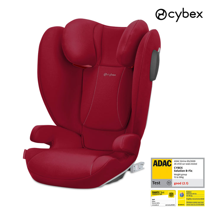 Cybex Solution B2 fix Plus (dynamic red) <br> (Adac ödüllü isofixli çocuk oto koltuğu 15-50 kg)