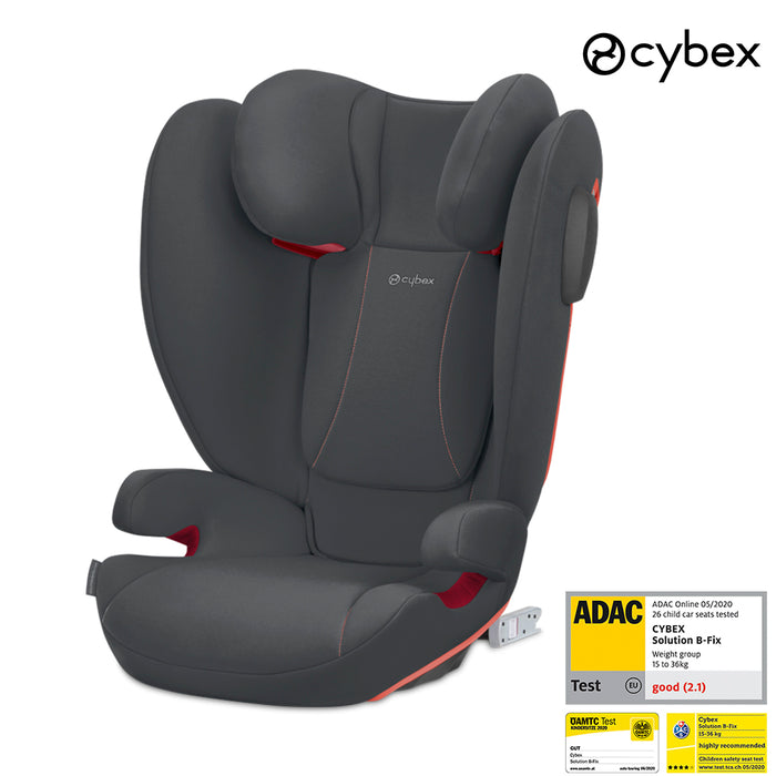 Cybex Solution B2 fix Plus (steel grey) <br> (Adac ödüllü isofixli çocuk oto koltuğu 15-50 kg)