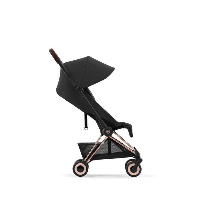 Cybex Coya (rosegold-sephia black)  <br> (kabin boy lüks bebek arabası)