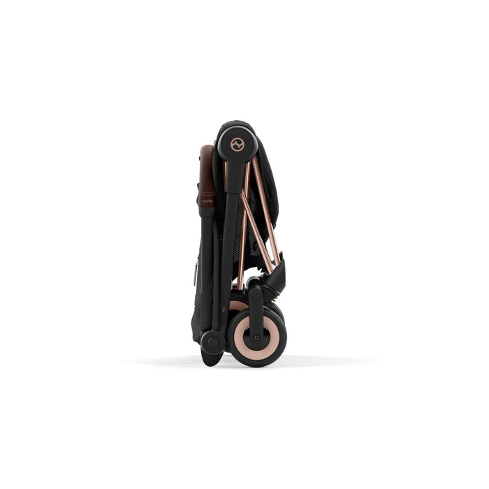 Cybex Coya (rosegold-sephia black)  <br> (kabin boy lüks bebek arabası)