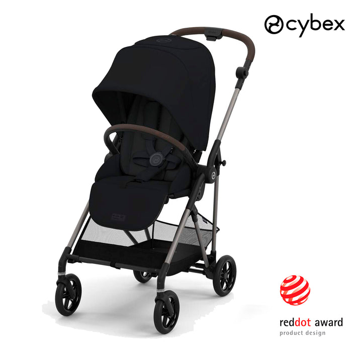 Cybex Melio (magic black) <br> (ultra hafif bebek arabası)