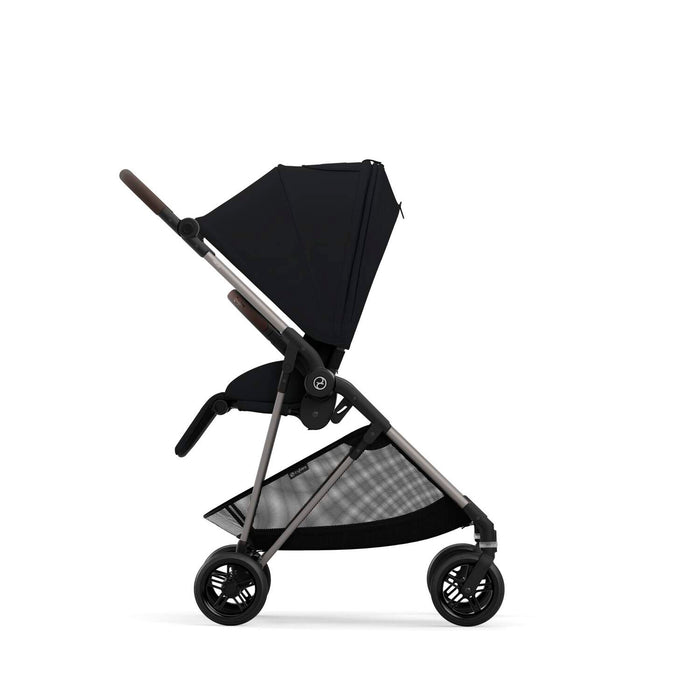 Cybex Melio (magic black) <br> (ultra hafif bebek arabası)