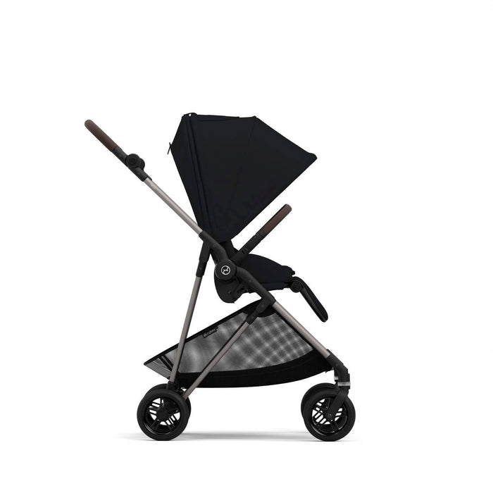 Cybex Melio (magic black) <br> (ultra hafif bebek arabası)