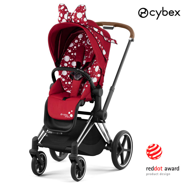 Cybex Priam (chrome brown-özel seri Jeremy Scott Petticoat) <br> (ikonik lüks bebek arabası)