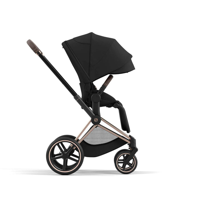 Cybex Priam (rosegold-özel seri Simply Flowers beige) <br> (ikonik lüks bebek arabası)