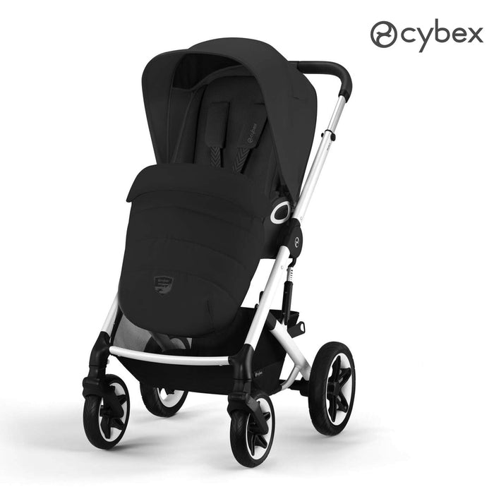 Cybex Talos S Lux (silver-deep black) <br> (konforlu bebek arabası)