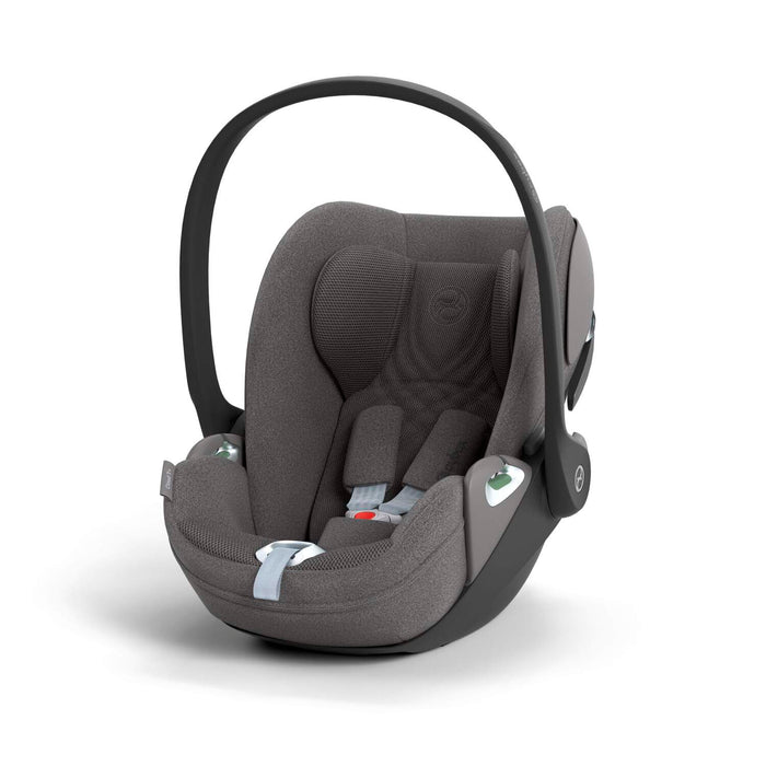 (ocak 2025 teslim) Cybex Cloud T isize Plus (terletmeyen özel kumaş) (mirage grey)<br> (Adac ödüllü tam yatışlı bebek puset ana kucağı 0-13 kg)