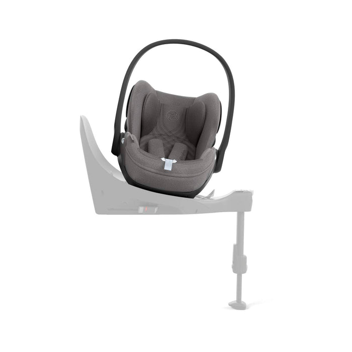 (ocak 2025 teslim) Cybex Cloud T isize Plus (terletmeyen özel kumaş) (mirage grey)<br> (Adac ödüllü tam yatışlı bebek puset ana kucağı 0-13 kg)